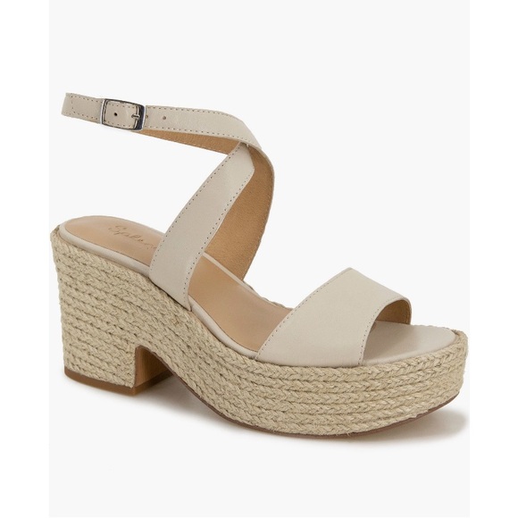 Splendid Bowie Espadrille Platform Sandal Barely Beige Women’s Size 9 NEW - Picture 1 of 13